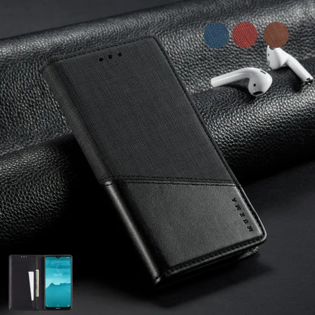 For Nokia X10 X20 2.2 8 7 Plus C1 5.3 Luxury Magnetic Leather Wallet Case Cover