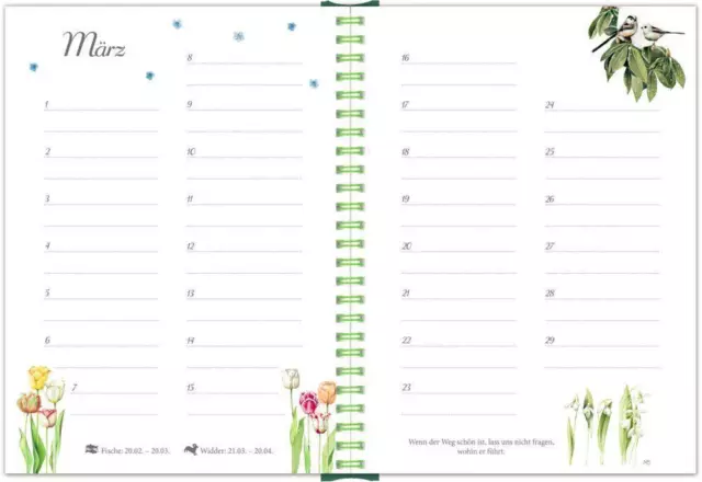 Immerwährender Geburtstagskalender Kalender 42 S. Deutsch Coppenrath 2