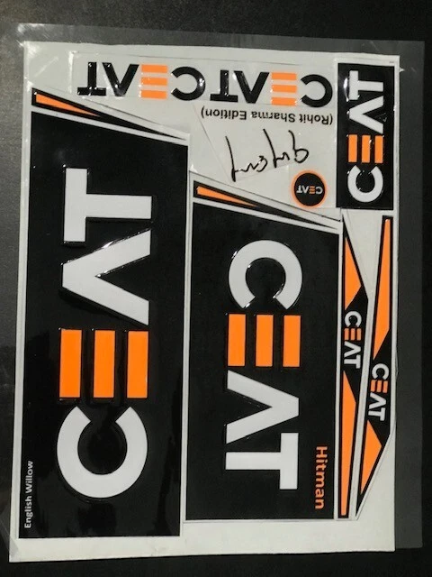 BRAND NEW 3D Embossed 2024 CEAT Rohit Sharma Edition Cricket Bat ...