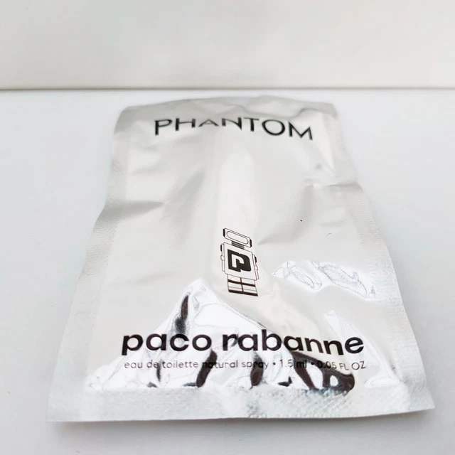 PACO RABANNE PHANTOM Eau De Toilette Cologne mini Spray, 1.5ml, Brand
