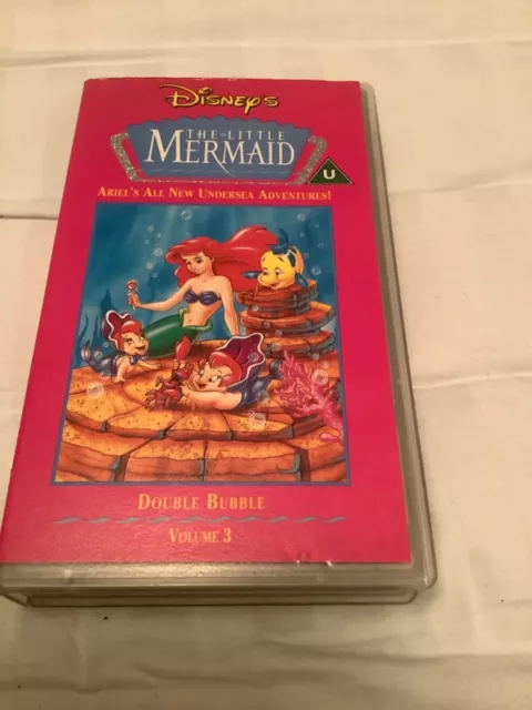 Disneys The Little Mermaid Ariel’s All New Underwater Adventure Vol 3 VHS