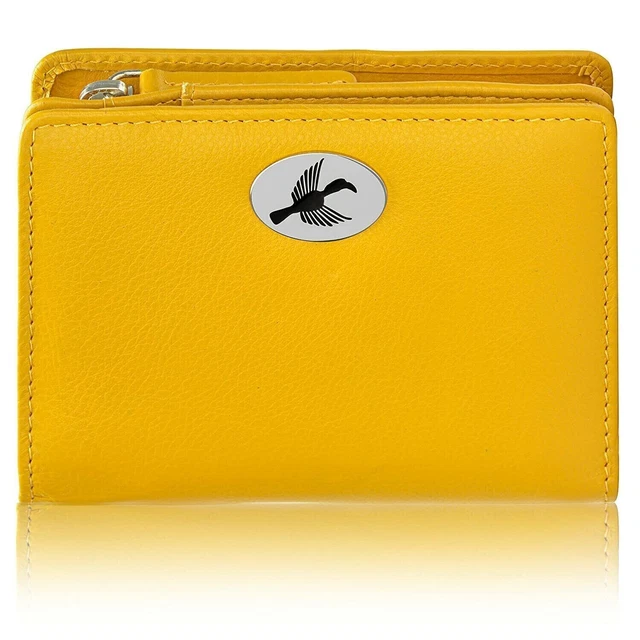 Nuevo Mujeres Cuero Cartera Embrague Dinero Tarjeta Soporte Regalo Artículo Rfid
