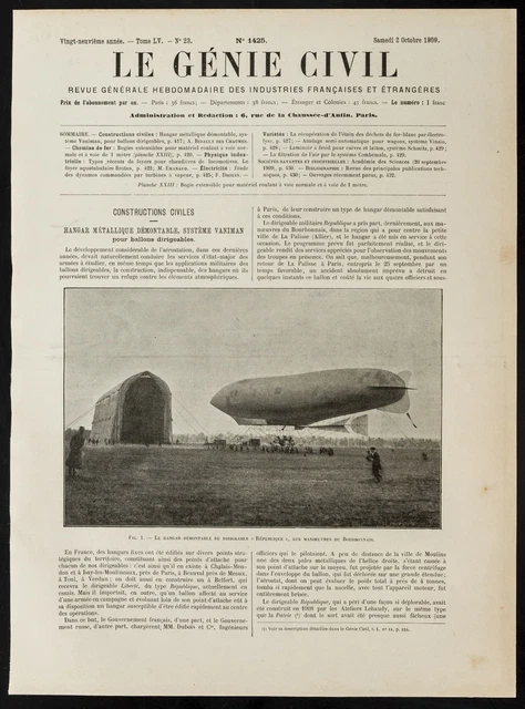 Le Dirigéable République, Französischer Zeppelin | usage worldwide