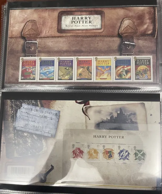 2007 Royal Mail Presentation Pack Harry Potter No M16 + Mini Sheet - Mint Cond
