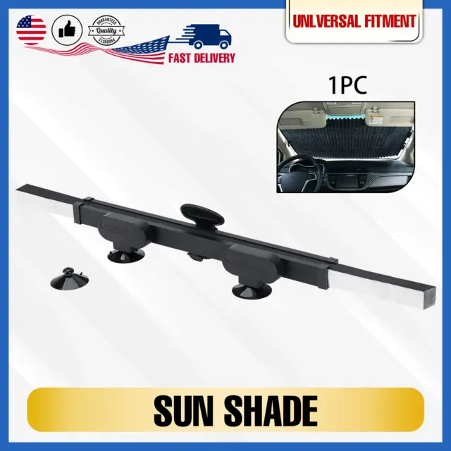 Retractable Windshield Sun Shade for Car Auto Sunshade with Suction Cups