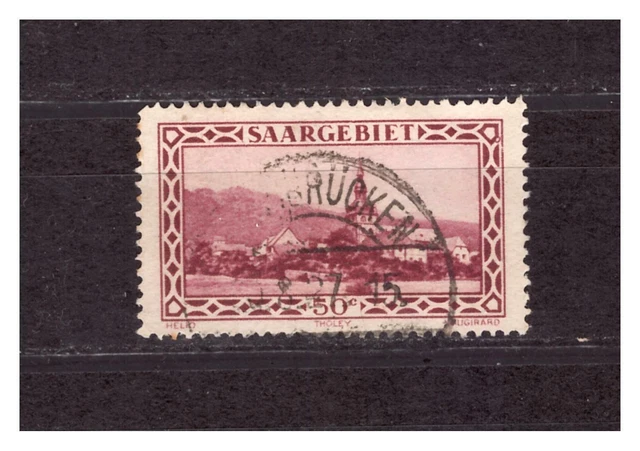 Saargebiet - Nr. 114 PF I - gestempelt