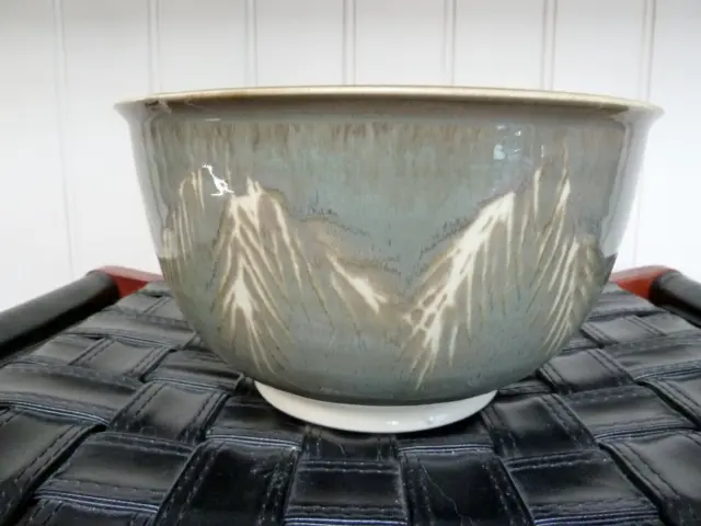 Handmade & Signed Studio Art Pottery Very Large Bowl 9 5/8" Wide 5 1/2" Tall