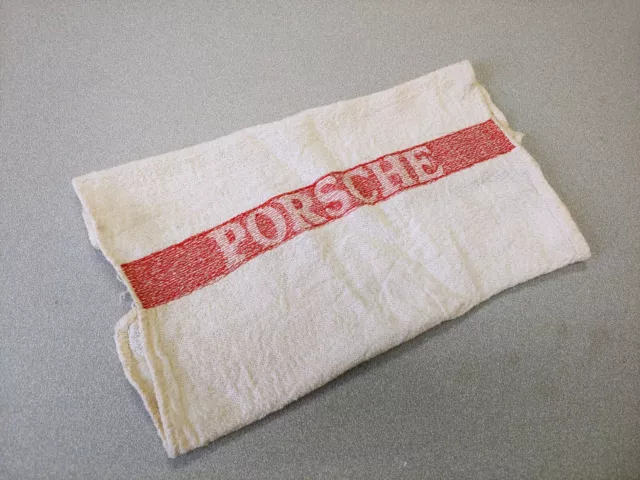 NOS Original Véritable Porsche 356 911 930 Outils Atelier Serviette Usine