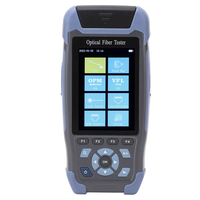 OTDR OPTICAL FIBER Tester 3.5in Optical Time Domain Reflectometer ...