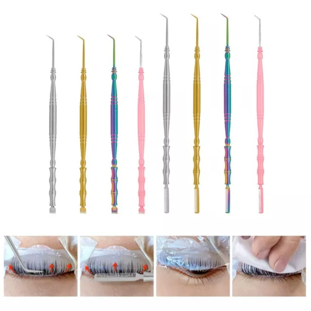 Separating Tool Eyelash Perm Lifting Tools Eyelash Perming Stick Clean Up Rods