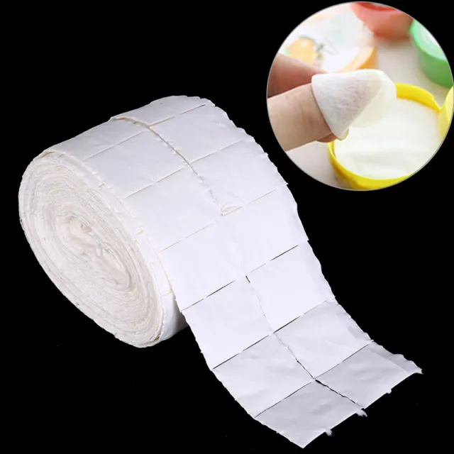 500 piezas Limpiador de gel esmalte de uñas Removedor papel almohadillas de algodón rollo arte de uñas C DhXNU xb