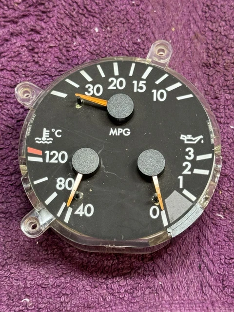 MERCEDES SL R129 Triple Gauge Early Analogue instrument cluster £104.67 ...