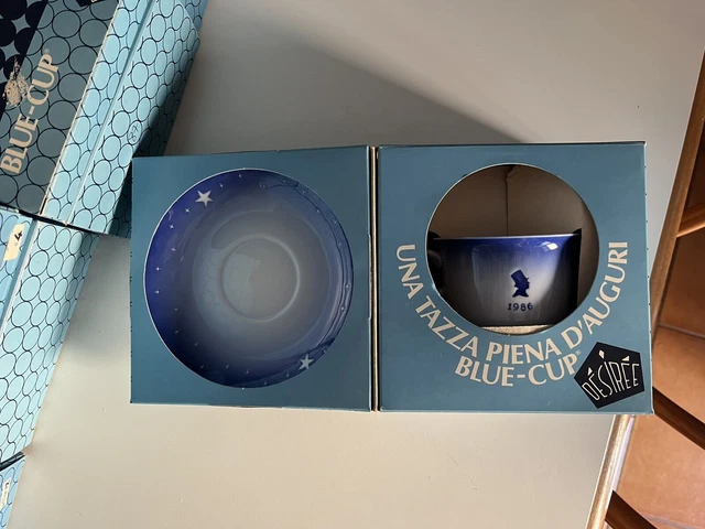 Désirée Denmark – Old Copenhagen Blue – Tea Cup With Plate from 1982 To 1994