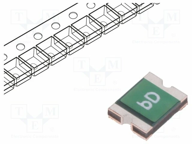 Sécurité: Ptc Polymère Imax: 10A Geh : 1210 100mA 0ZCH 0ZCH0010FF2E Smd-Polymer