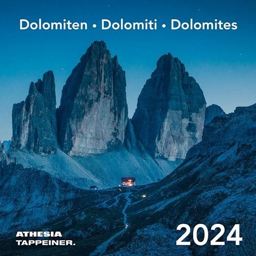 DOLOMITEN POSTKARTENKALENDERDOLOMITIDOLOMITES. CALENDARIO 2024. Ediz
