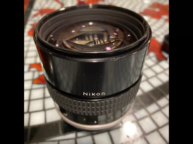 Rare! [Near MINT] Nikon Ai Nikkor 135mm f/2 M/F Telephoto Lens (from JAPAN)