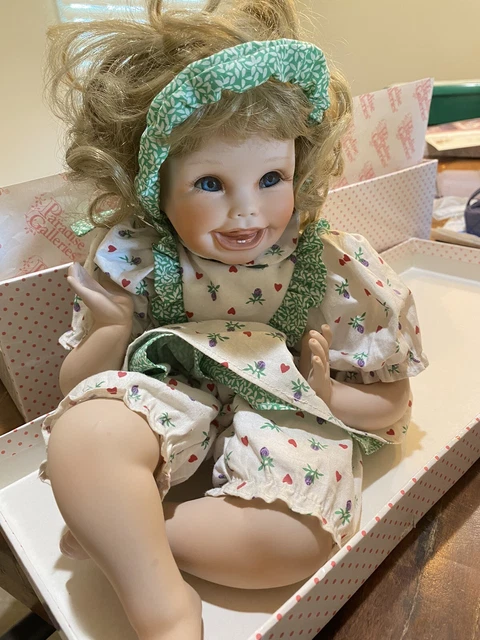 Ashton Drake/ Cindy Marschner Rolfe Porcelain Doll "Shannon' Nib W/ Coa
