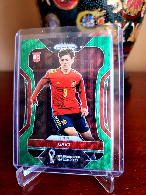 ナチュラルネイビー panini GAVI rc red prizm ガビ バルセロナ