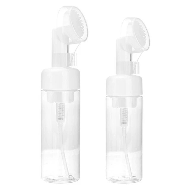 2 piezas botella de espuma botella botella de espuma botella dispensador de lavado corporal contenedor