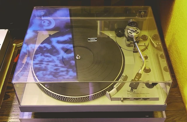 Multiple Play Spindle TECHNICS SL-1950 DD Multiplay Turntable W/Stacking Spindles Serviced! £ ...