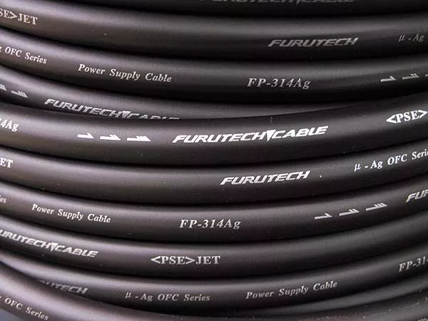 Furutech Fp-314Ag Ii Mains Power Cable - Sold Per Metre For Diy