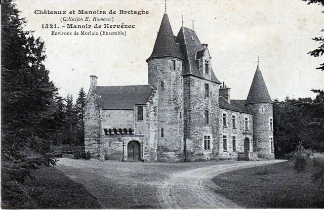 Cpa Kervezec Mansion (Garlan)