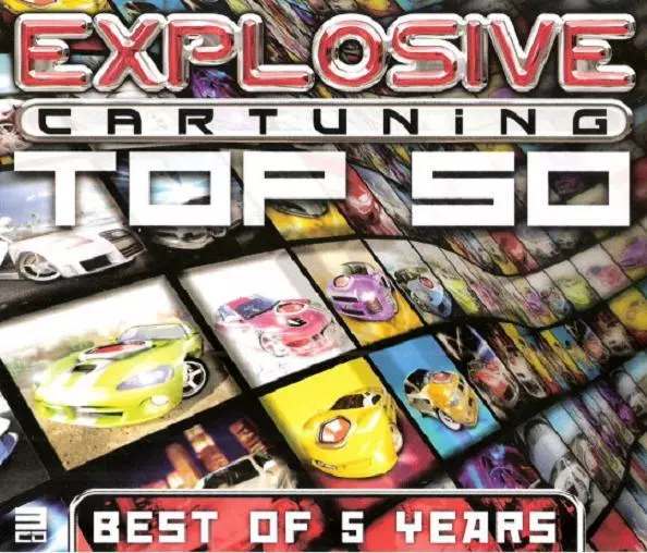 EXPLOSIVE CARTUNING TOP 50 = Dark-E/Gizmo/Pavo...= 3CD = JUMPSTYLE HARDSTYLE !!
