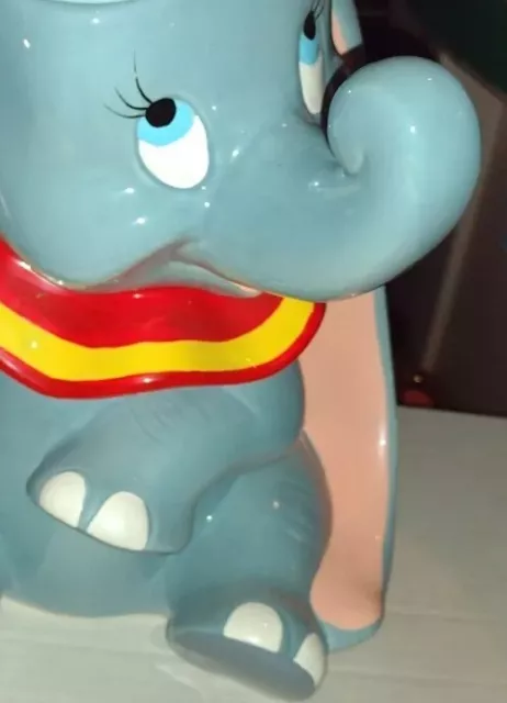 Vintage Disney Treasure Craft Dumbo And Timothy Mouse Cookie Jar
