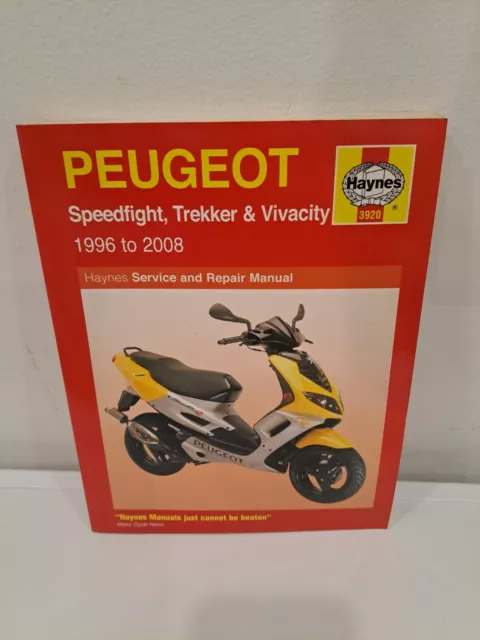 Haynes Peugeot Speedflight, Trekker, Vivacity Manual # 3920