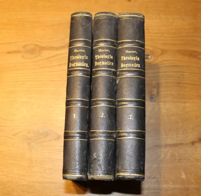 Hurter Theologiae dogmaticae compendium in usum studiosorum theologiae Band 1-3