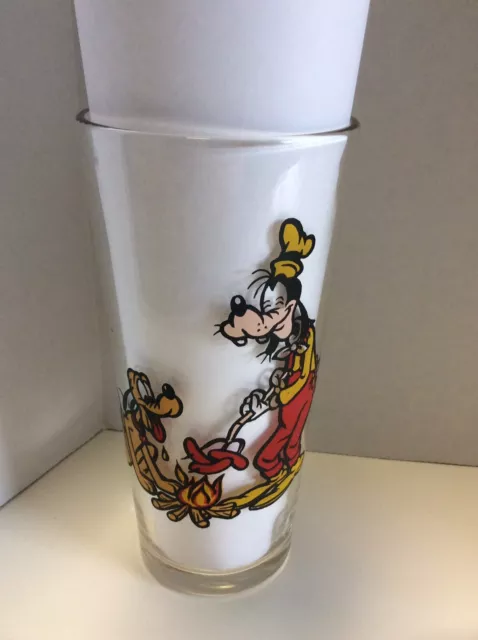 Goofy Pepsi 1978 Disney Glass READ