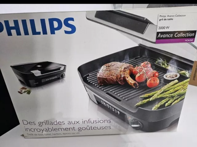 Philips Avance Collection HD6360 Tischgrill