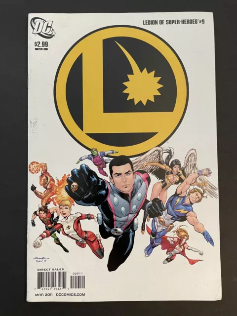 Legion of Super-Heroes #9 (2011). DC Comics!!!