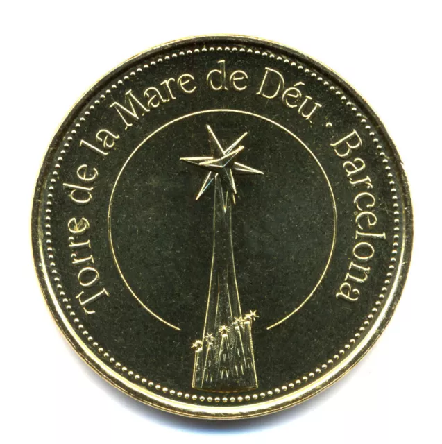 ESPAGNE Barcelone, Torre de la Mare de Déu, 2023, Monnaie de Paris