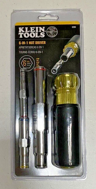 Klein Tools 32800 6-in-1 Nut Driver BRAND NEW