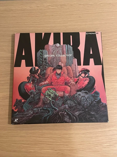 AKIRA SPECIAL COLLECTION LD Laser Disc Box Set 3 Disc