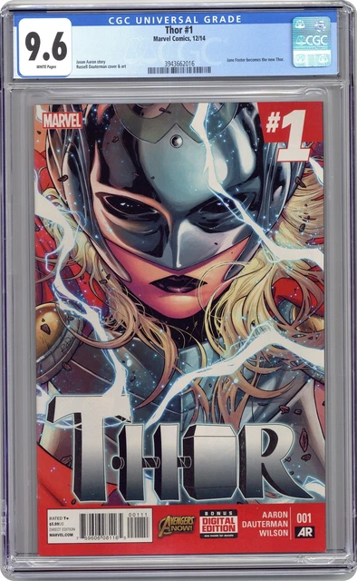 Thor 1A Dauterman CGC 9.6 2014 3943662016 Jane Foster as Thor