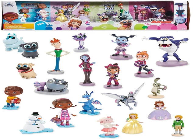 Disney Junior Mega Figurine Set Ages 3+ Doc Mcstuffins Sofia the First Vampirina