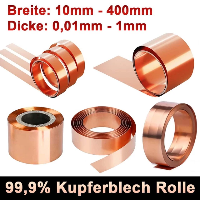 Kupfer Reines Kupfer Cu99,9, 500g Kupfer Stücke, Kupfer zum Legieren