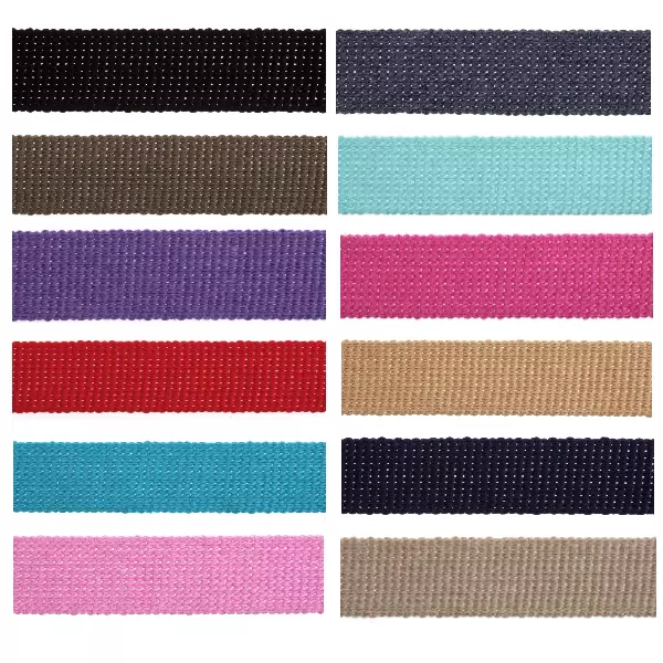 30mm Webbing Cotton Acrylic Tape Craft Upholstery Strap Trim