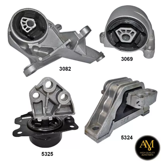 A5324 A5325 A3082 A3069 Transmission Mounts for Chevrolet Equinox 05/06 3.4L