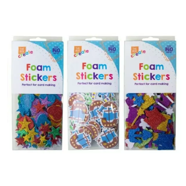 10 PACK A5 Glitter Foam Sheets Kids Art Craft Assorted Colours Self  Adhesive £5.90 - PicClick UK