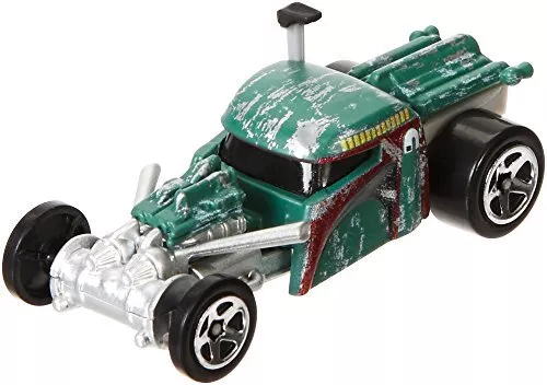 Hot Wheels Star Wars Rogue One Character Car, Boba Fett