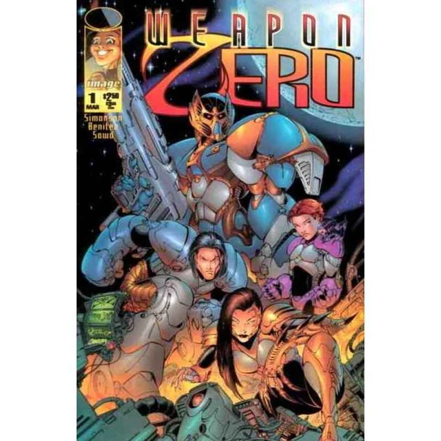 Weapon Zero (1996 series) #1 in Very Fine + condition. Image comics [b