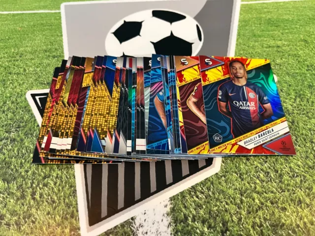 Topps UEFA Superstars Champions League 2023/24 carte parallele scegli / scegli