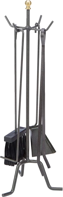 9919410 Serie Attrezzi per Camino, 22X58H Cm