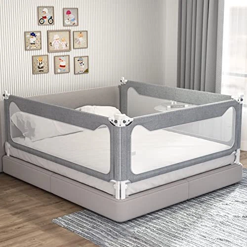 Bed Rails for Toddlers,Upgrade Height Adjustable Baby Bed Rail Guard