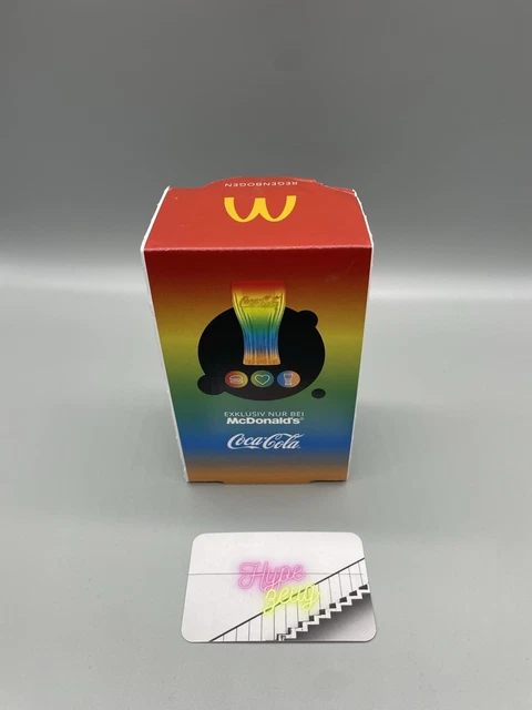 MCDONALD S RAINBOW GLASS 2023 Coca Cola Limited Edition New Original mcdonald-s-rainbow-glass-2023-coca-cola-limited-edition-new-original