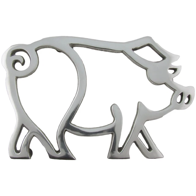 Estufa/horno de cocina caliente para cerdos trivet de aluminio olla/sartén/plato/plato/plato soporte para platos