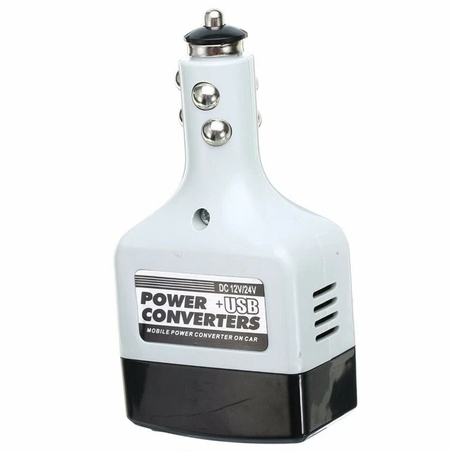 Inverter Di Potenza Per Auto Akozon 1500W – Convertitore DC 12V/24V A AC 220V Con Presa USB, Onda Sinusoidale Modificata, Protezione Sovraccarico - 6